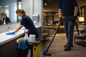 Day Porter vs Nightly Janitorial: A Practical Plan to Keep Your Building Clean All Day